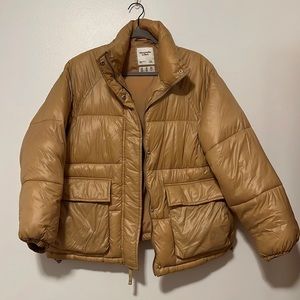 Abercrombie & Fitch Utility Puffer Coat